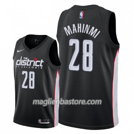 Maglia NBA Washington Wizards Ian Mahinmi 28 2018-19 Nike City Edition Nero Swingman - Uomo